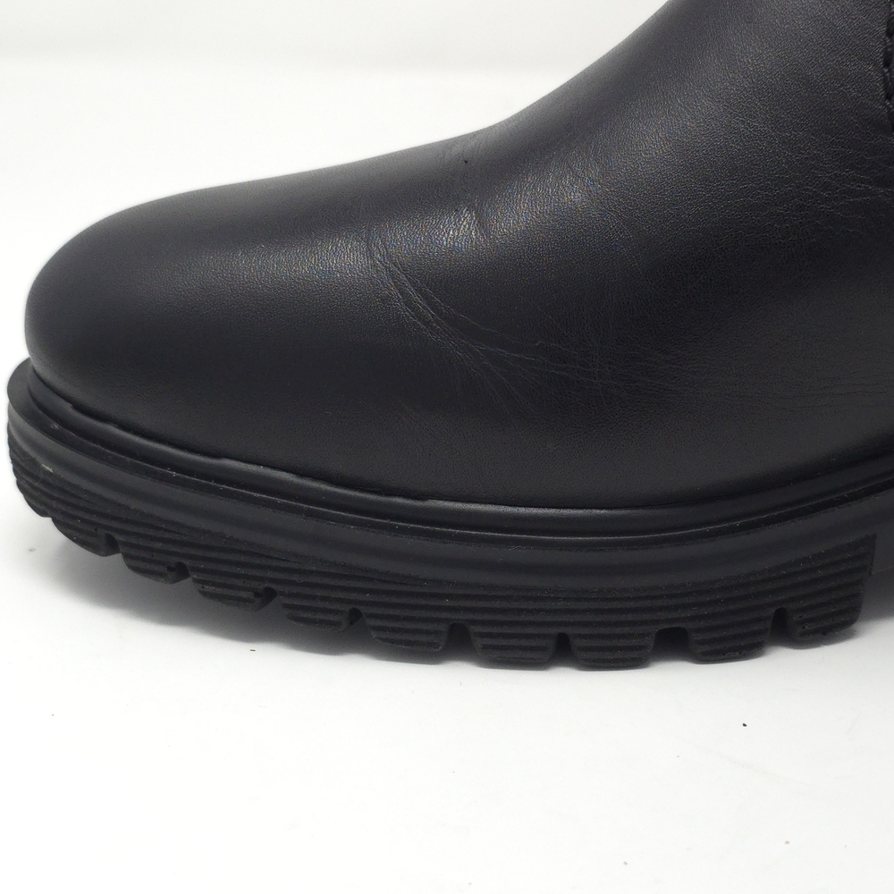 Rockport Black Leather Ankle Booties with Side Zip 9.5M - Picture 9 of 14
